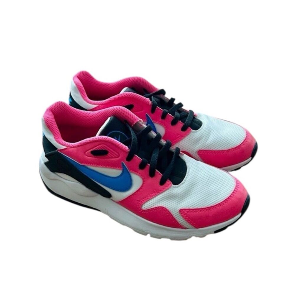 Nike LD Victory Sneakers Women's Size 6.5 7 Youth Men Size 5 Pink Black Classic - Picture 1 of 12